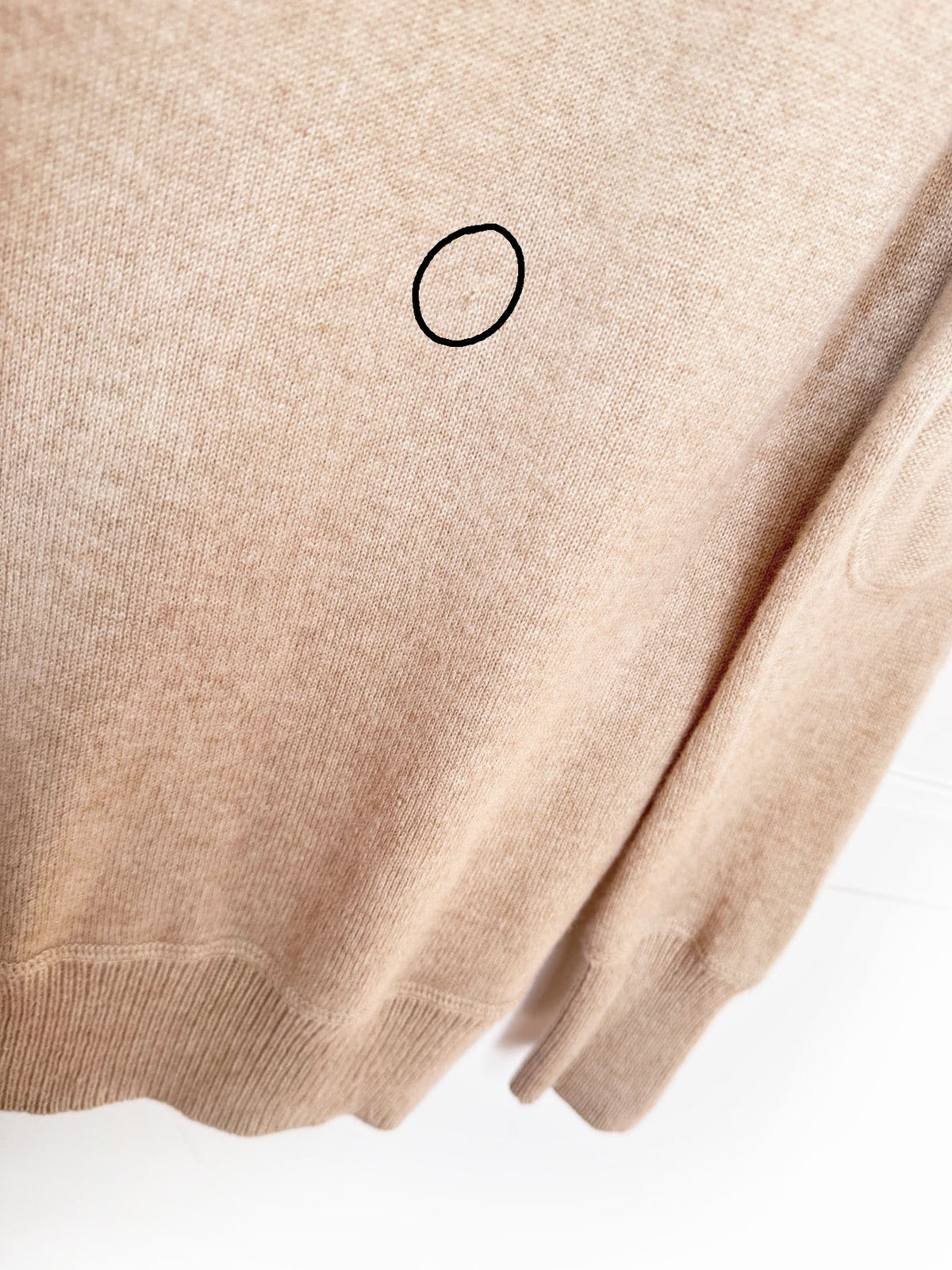 club monaco 100% italian cashmere knit elbow patch sweater