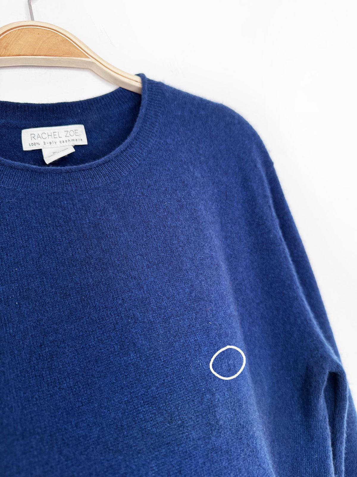 rachel zoe 100% cashmere knit boxy sweater