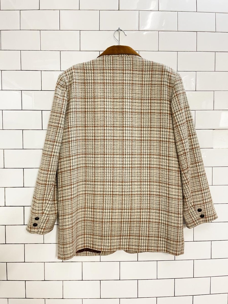 vintage 90s runaway bay wool - blend blazer | made in USSR - good market thrift store