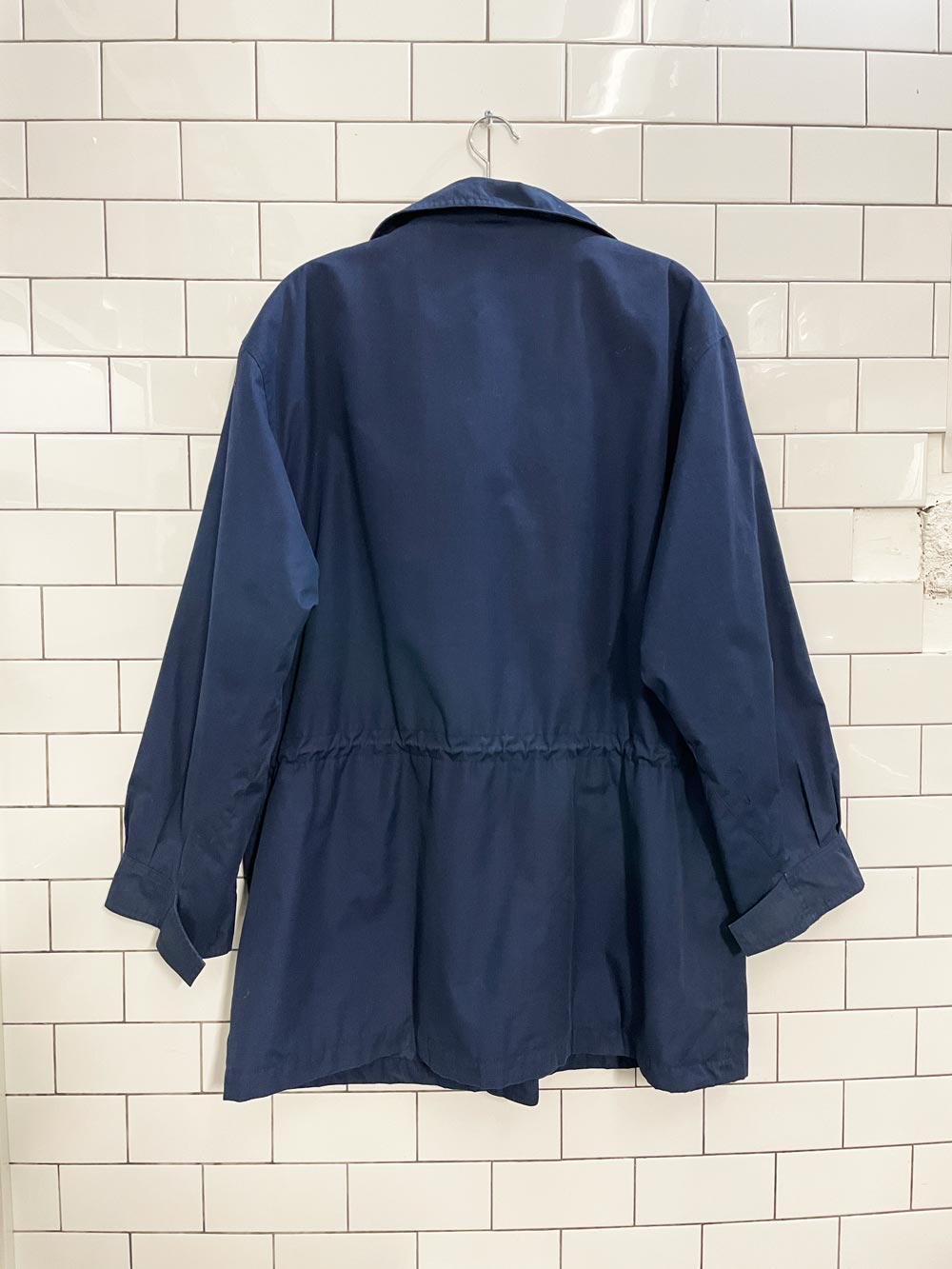 vintage 90s eddie bauer wool - lined spring jacket - good market thrift store