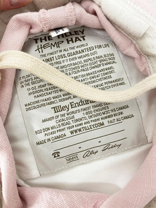 tilley wide brim hemp sun hat - good market thrift store