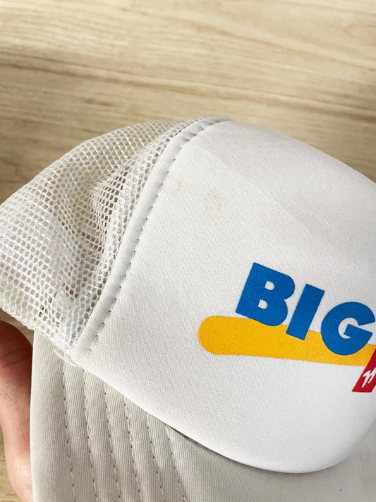 vintage 80s big K mart trucker hat - good market thrift store