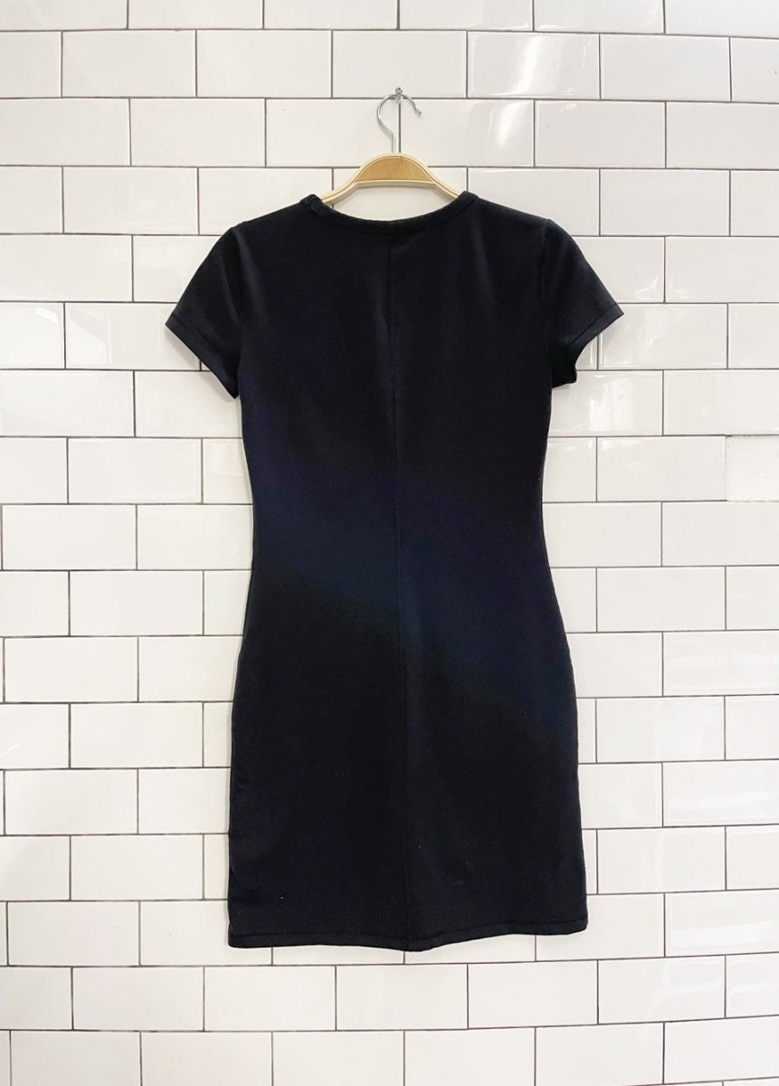 tna homestretch highline mini t-shirt dress - good market thrift store