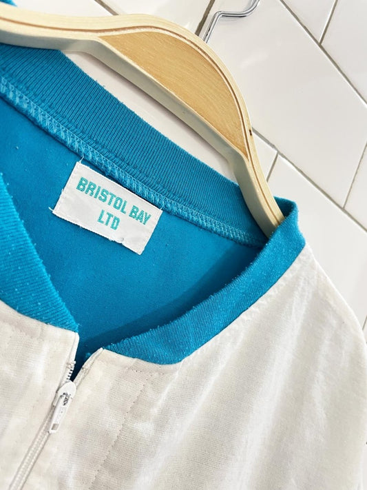 vintage 80s bristol bay colourblock tee - good market thrift store