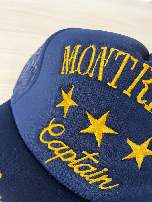 vintage 80s montreal captain trucker hat - good market thrift store
