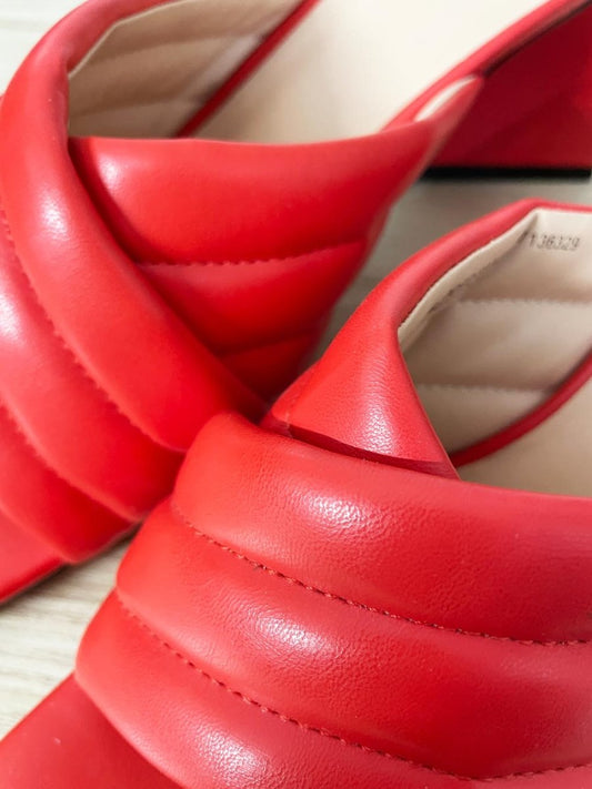 pieces 2025 julise padded heeled sandal - good market thrift store