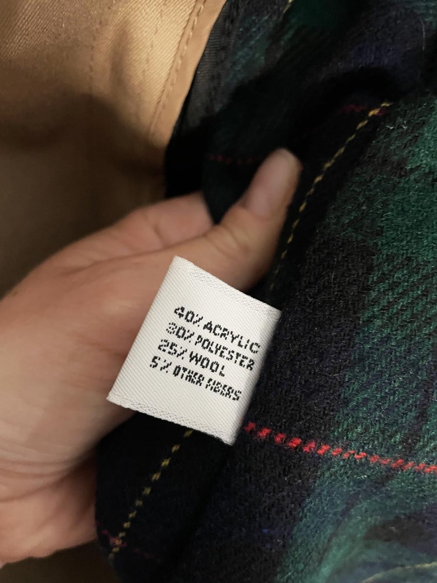 vintage london fog classic belted trench coat | removable wool - blend tartan liner | made in USA - good market thrift store