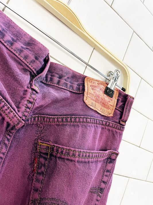 vintage 00s levi's 550 relaxed fit loose jeans - good market thrift store