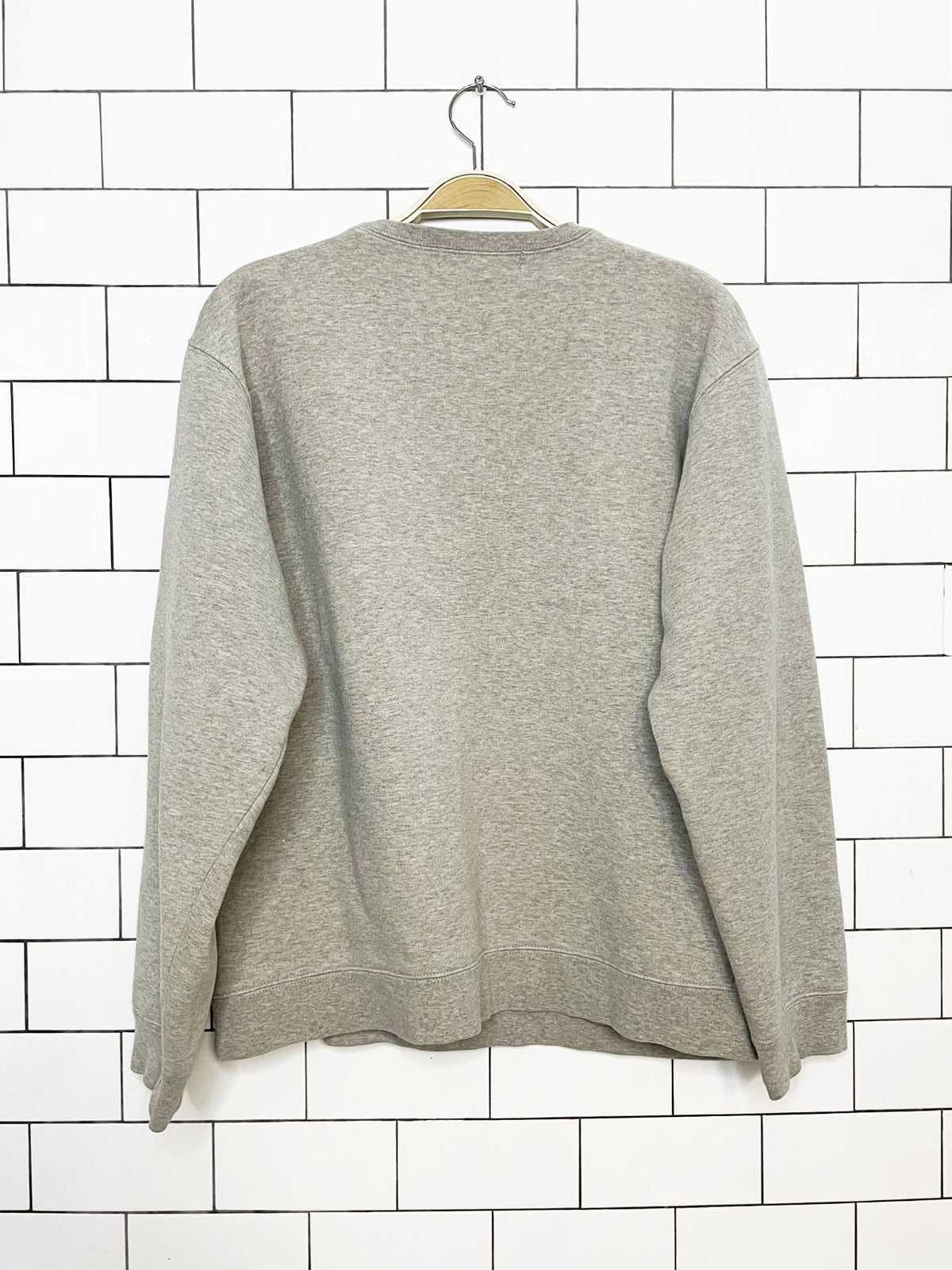 vintage 00s club monaco v-insert minimal boxy sweatshirt