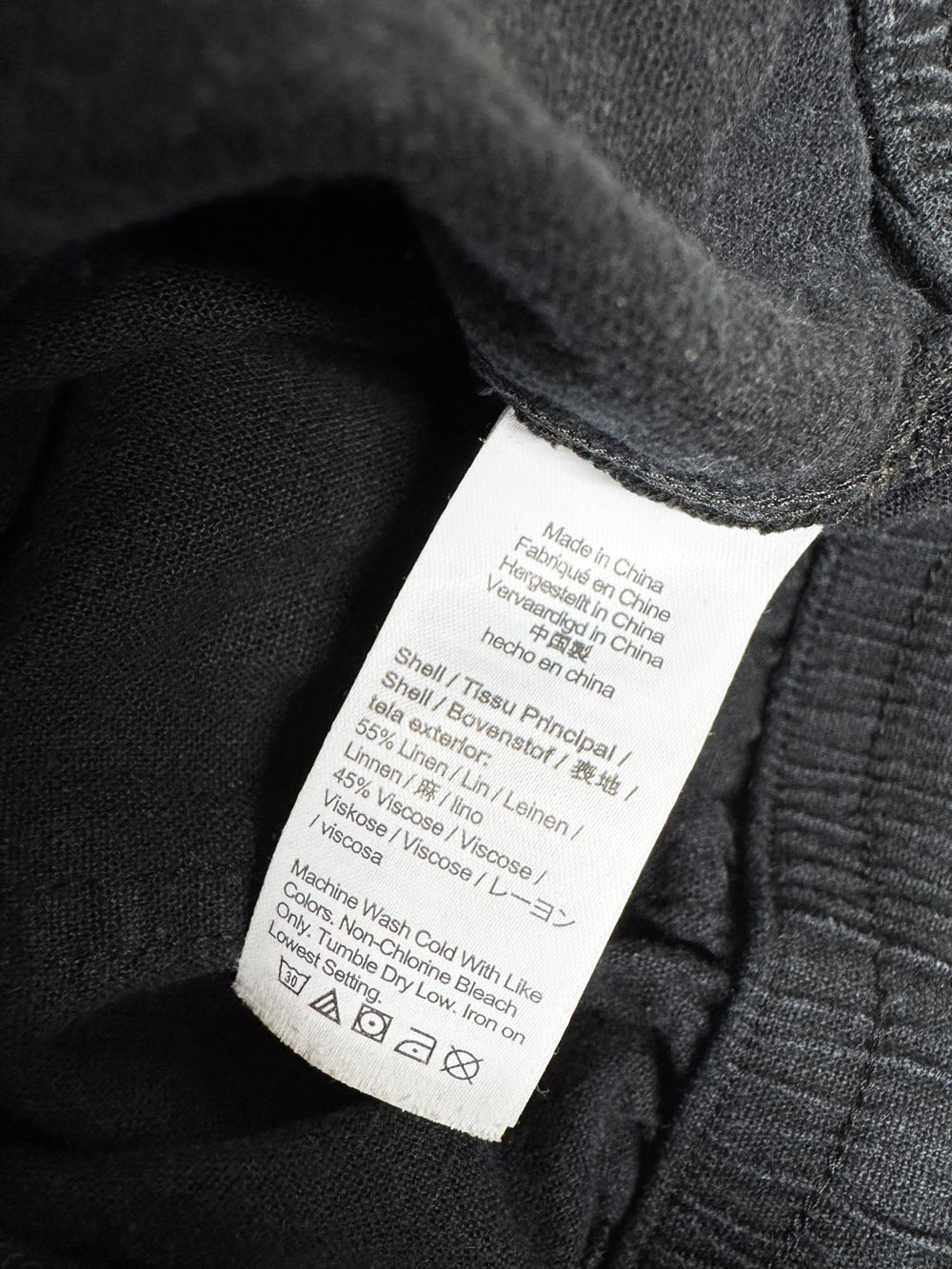 j crew linen-blend lounge short