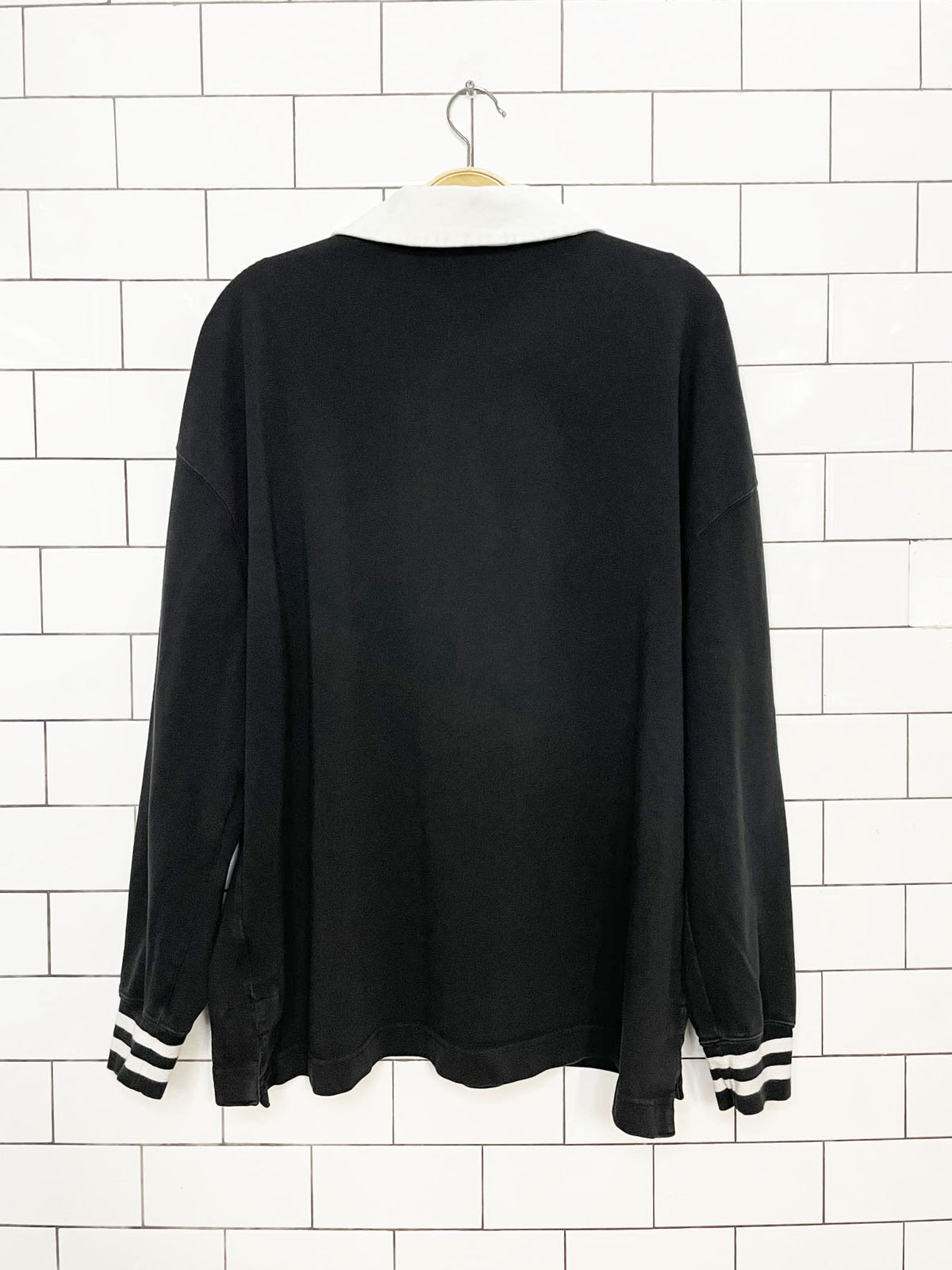 nike essentials oversized long sleeve polo