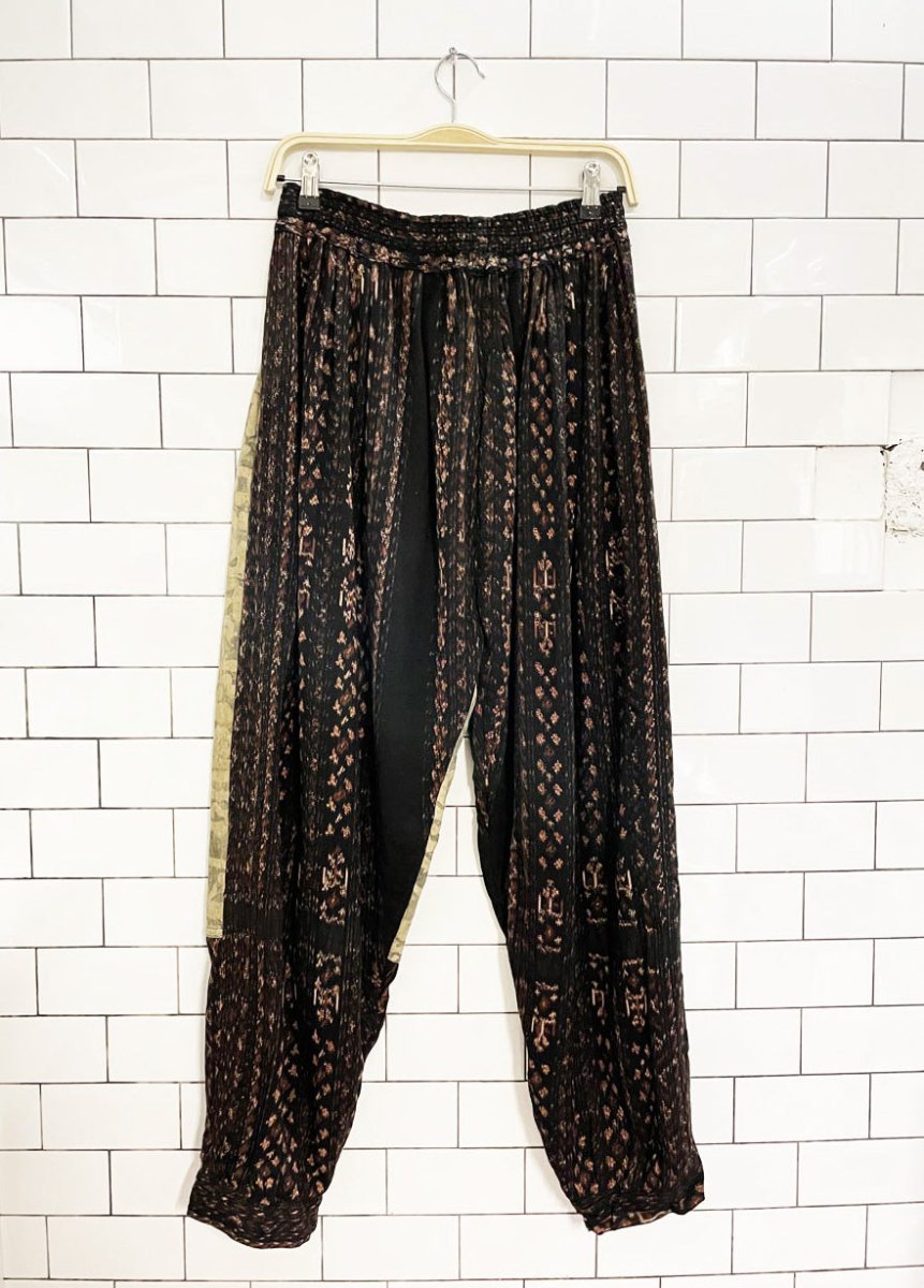 vintage 90s mouli disigns boho balloon leg pants | kusnadi collection - good market thrift store