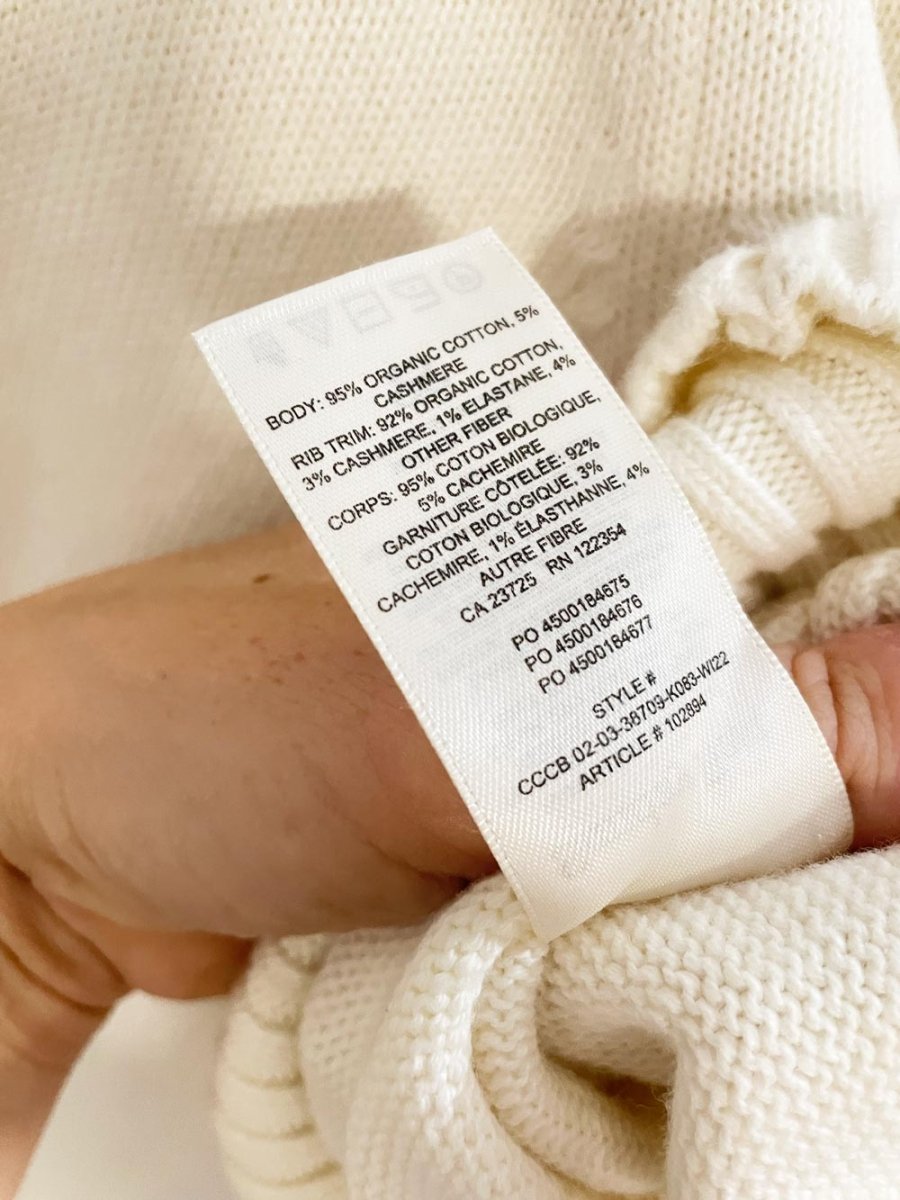 sunday best organic cotton - cashmere knit v - neck sweater | aritzia - good market thrift store