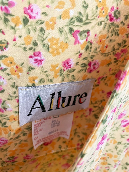 vintage 00s allure micro floral maxi dress - good market thrift store