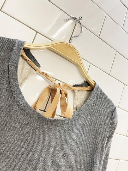 t. babaton w silk + cashmere light knit top - good market thrift store