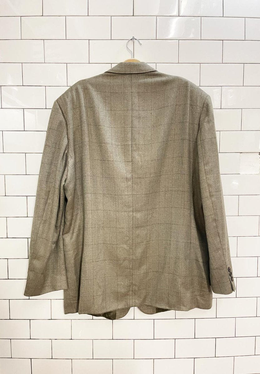 vintage savron oversized menswear blazer - good market thrift store