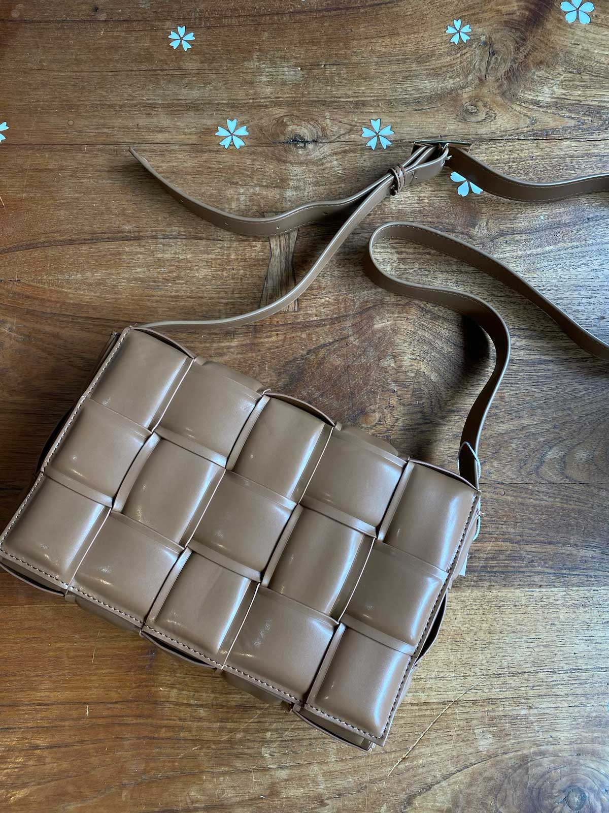 browns 'bottega' padded cassette bag