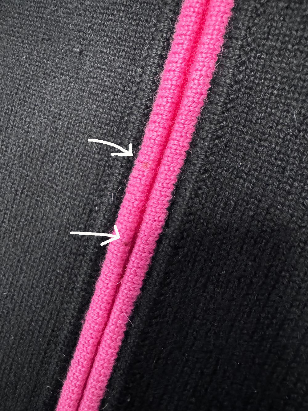 y2k st john 100% cashmere knit full zip ski cardigan sweater