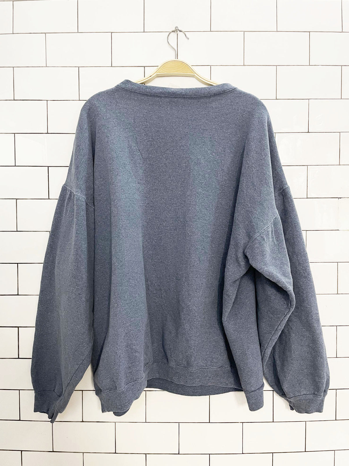 vintage marthas vineyard spellout oversized sweatshirt