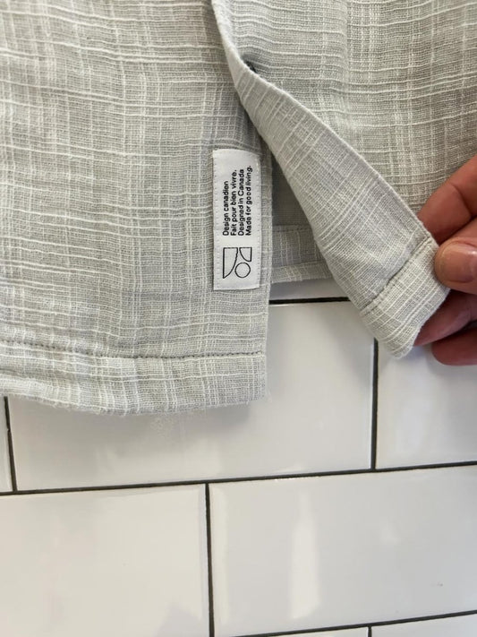 frank and oak gauze organic cotton shirt - good market thrift store