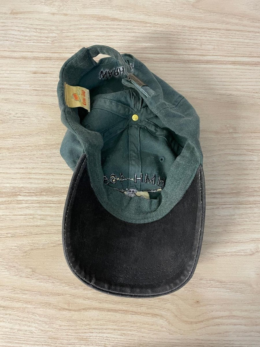 vintage us marines hmh - 465 warhorse hat - good market thrift store