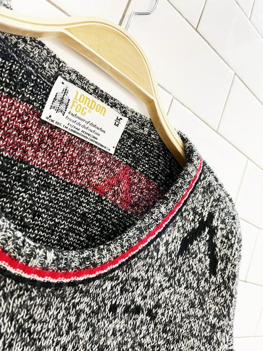 vintage london fog wool - blend dad sweater - good market thrift store