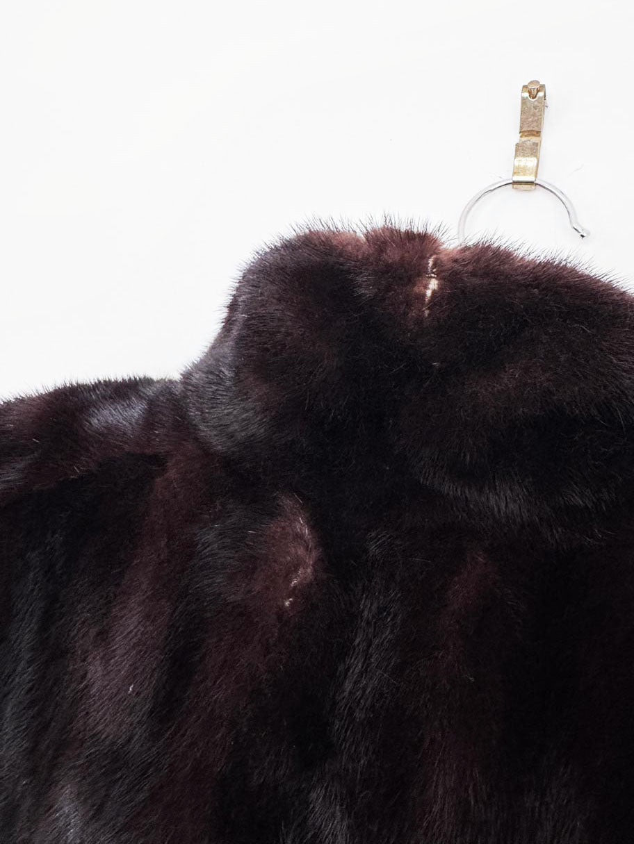 vintage island furriers mink fur long coat