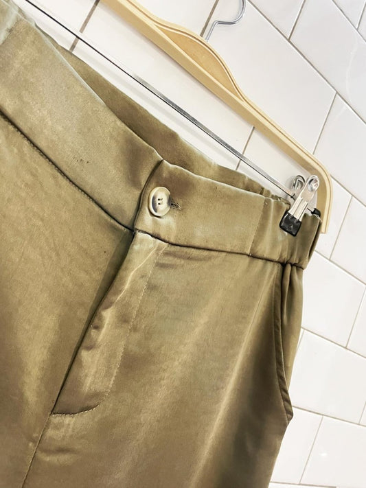 ellison satin trouser joggers - good market thrift store