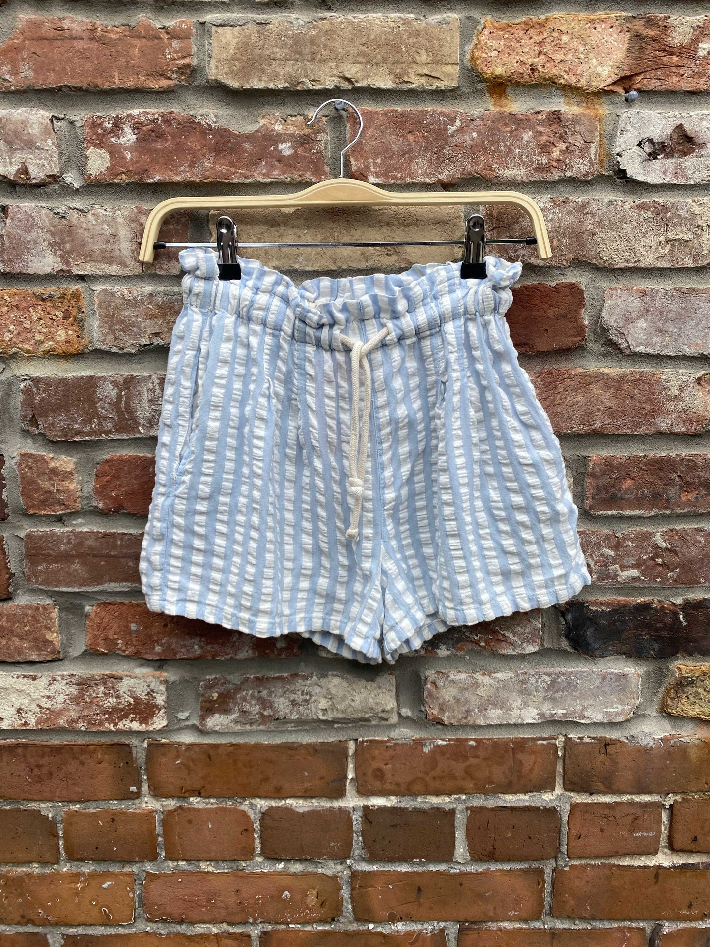 UO cotton striped lounge short