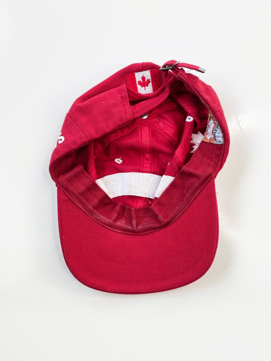 roots x canada olympic block letter hat - good market thrift store