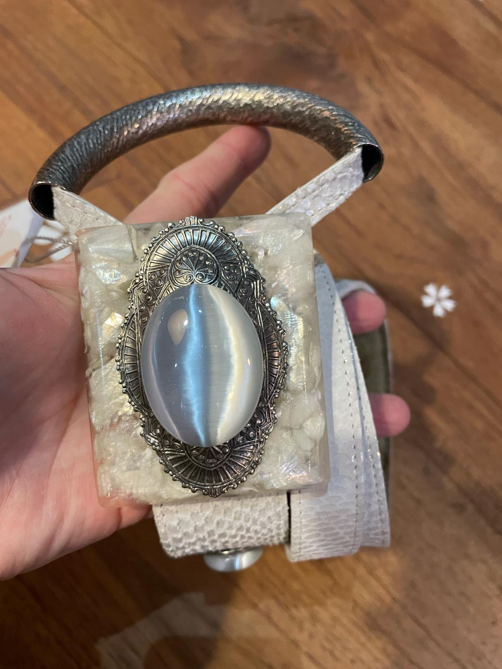 vintage 80s fancy adjustable belt