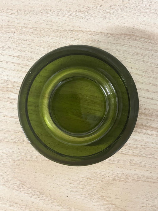 vintage modernist sasaki holmegaard glass ashtray | mid - century - good market thrift store