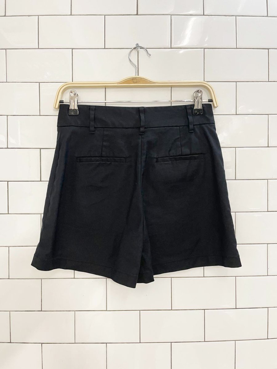 wilfred high rise linen - blend stretch short | aritzia - good market thrift store