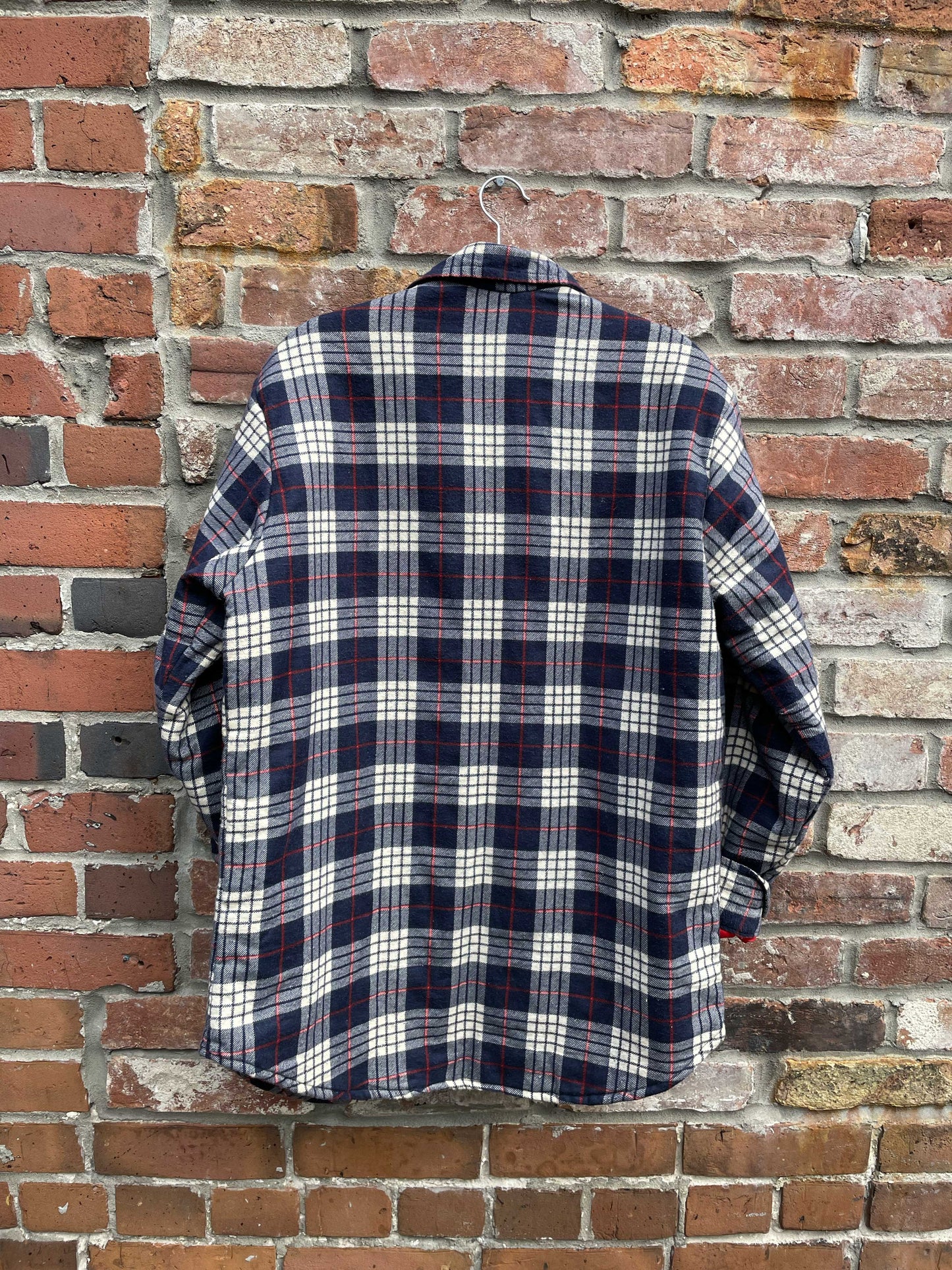 vintage palermo quilted flannel shirt jacket
