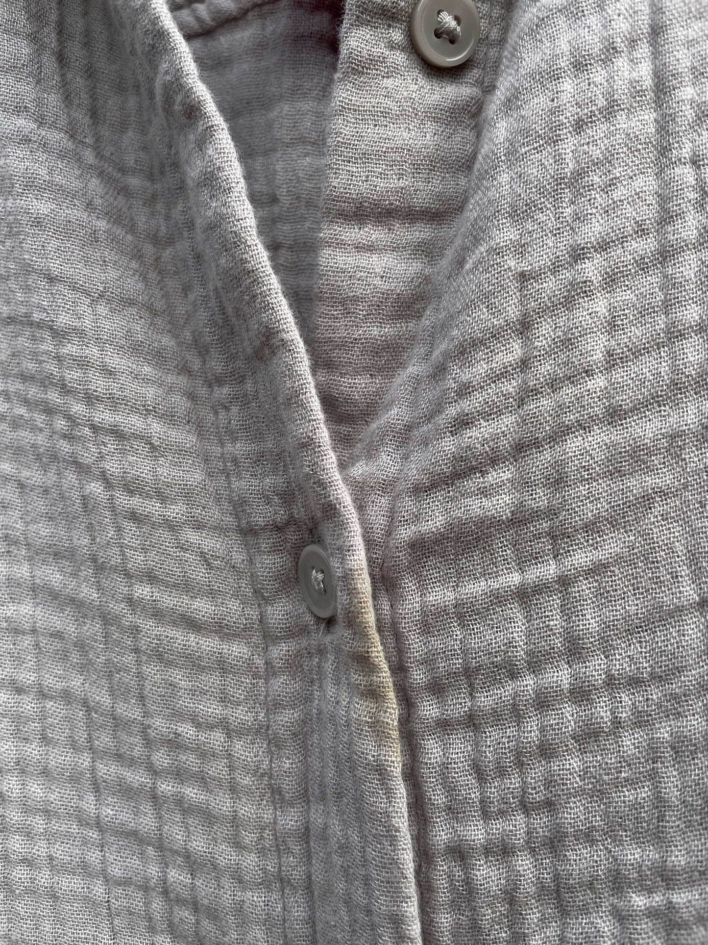 little moon gauze cotton relaxed shirt