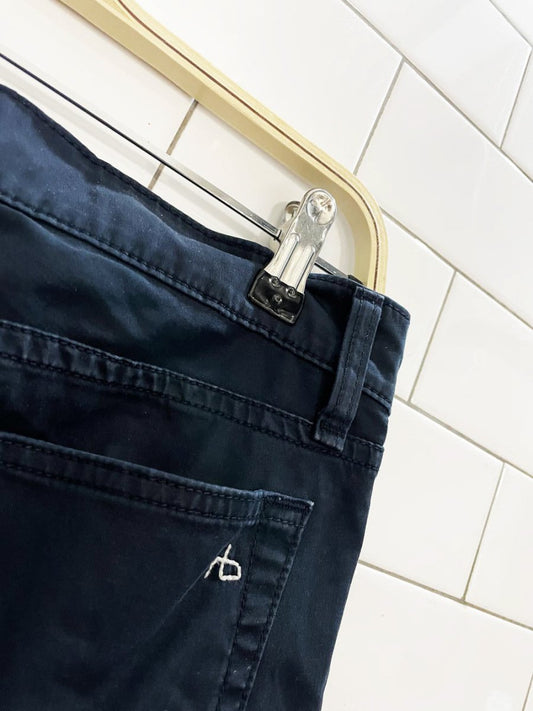 rag & bone standard issue fit cotton - blend button fly pants - good market thrift store