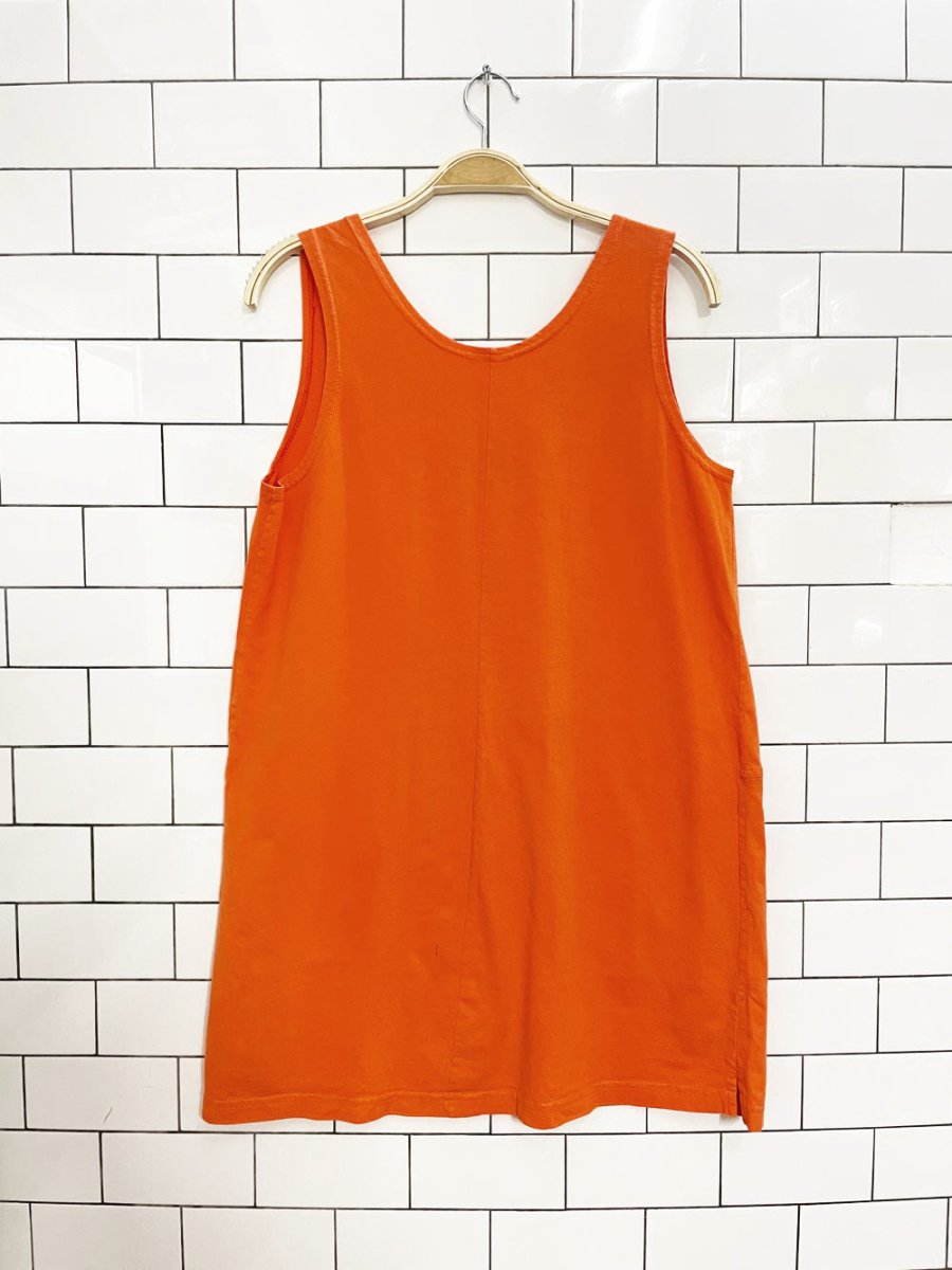 vintage 90s cabo embroidered pocket mini dress - good market thrift store