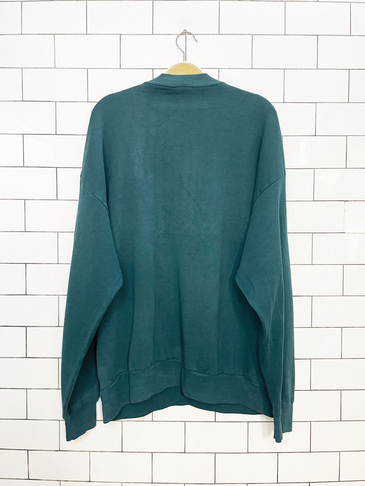 vintage maine harbour graphic sweatshirt | mountain tops