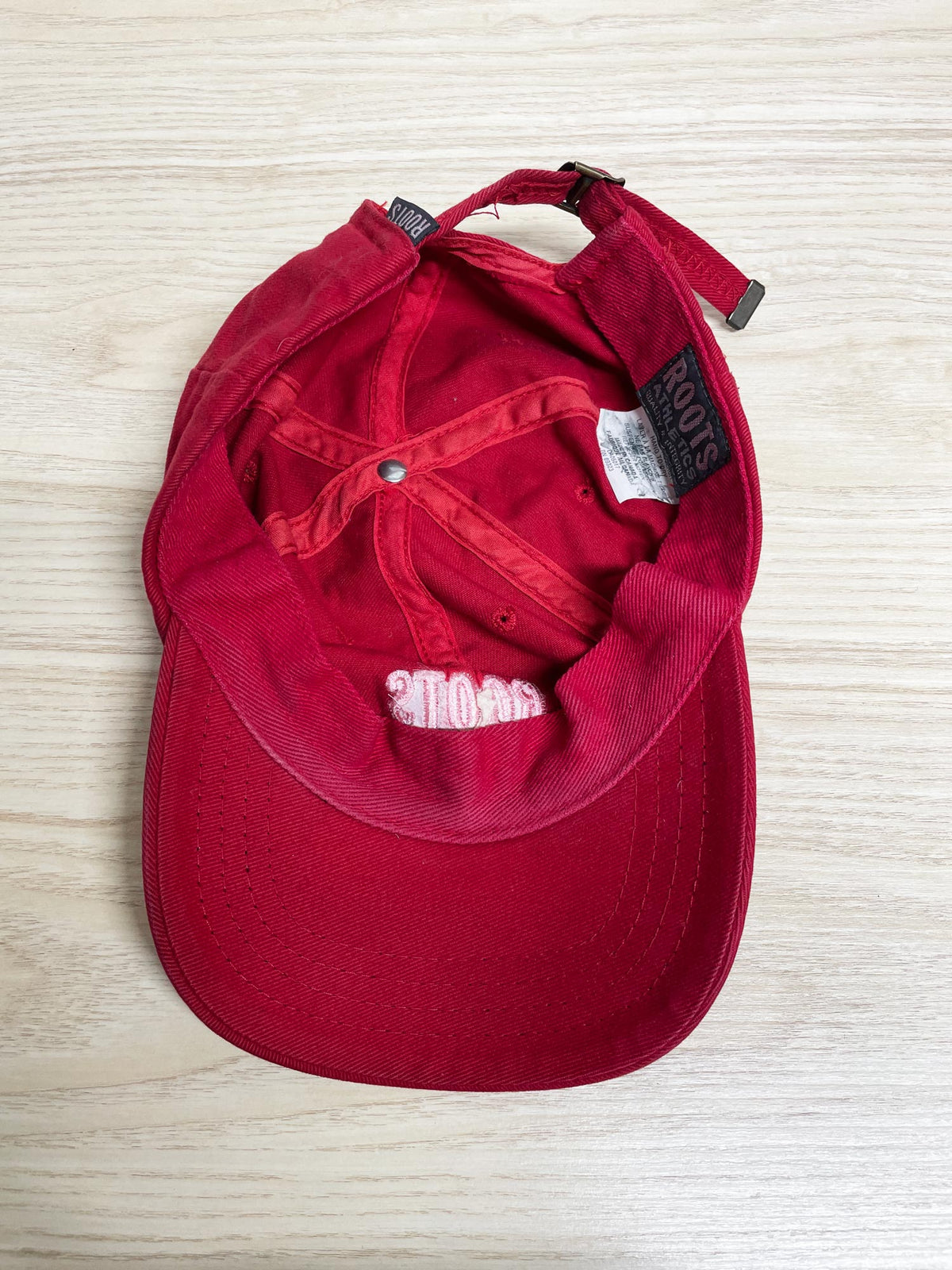 vintage 00s roots equestrian canada cotton hat