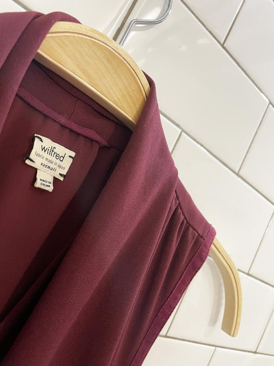 wilfred sabine tie back mini dress | aritzia - good market thrift store