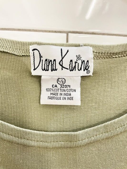 vintage 00s diana karina embroidered butterfly tank - good market thrift store