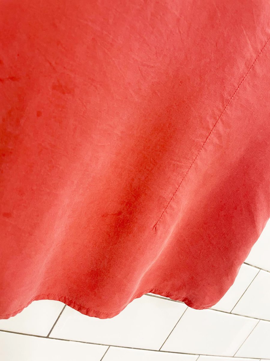 vintage 90s jones new york 100% silk sleeveless shirt - good market thrift store