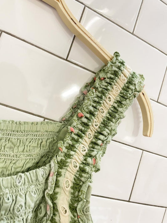 anthropologie forever that girl effie eyelet tank - good market thrift store