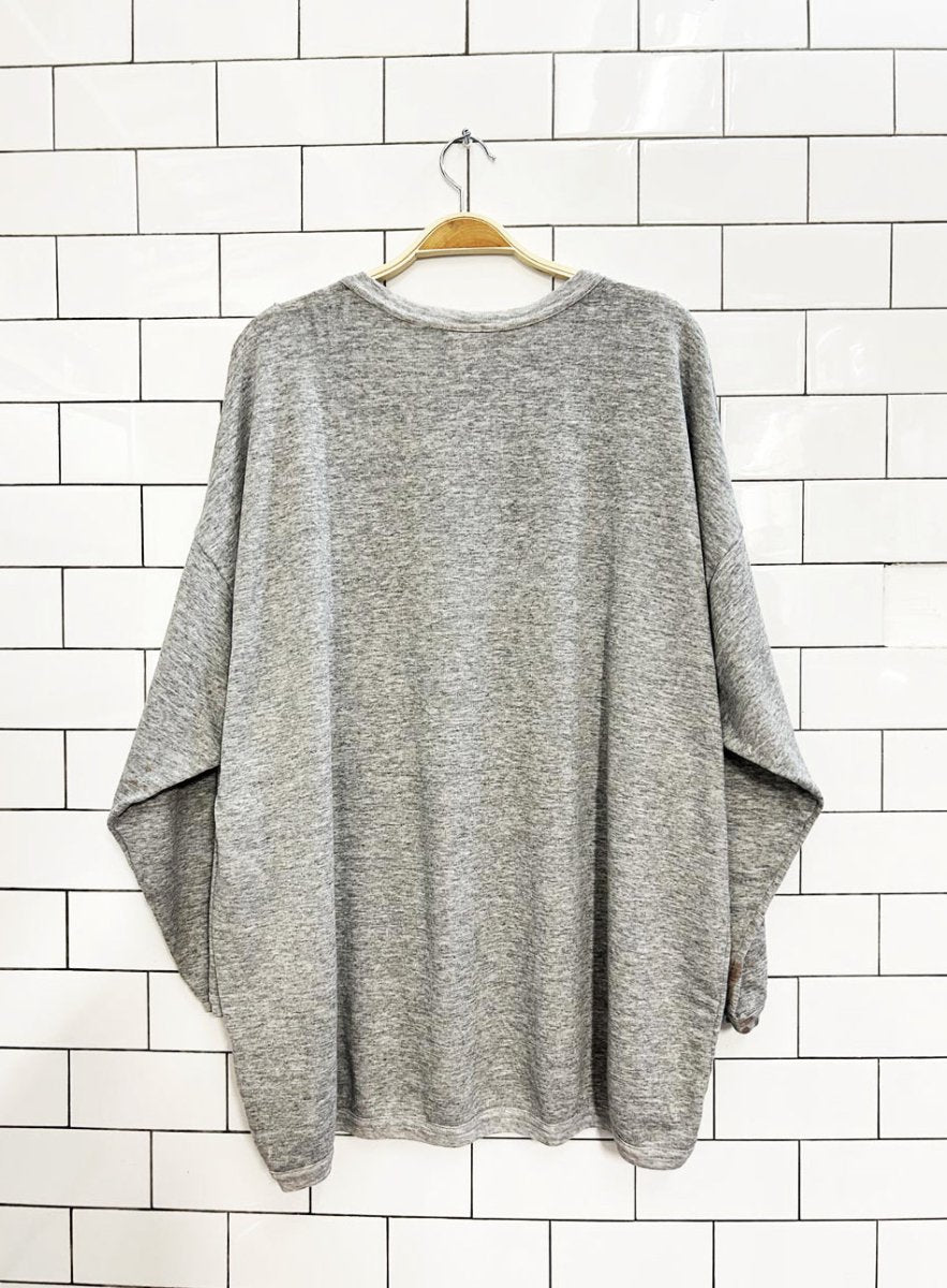 vintage 90s jean works crewneck sweatshirt - good market thrift store