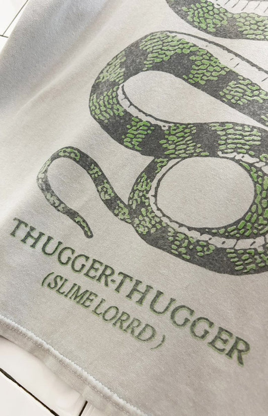 young thug 100% cotton slime lord snake tee - good market thrift store