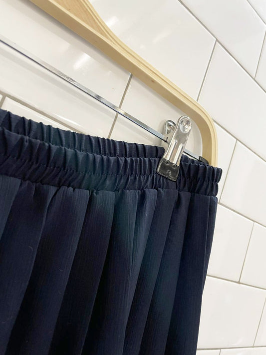 vintage pleated midi skirt - good market thrift store