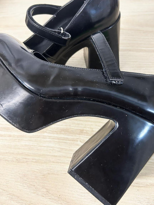 aldo dorothy chunky block heel platform mary jane - good market thrift store