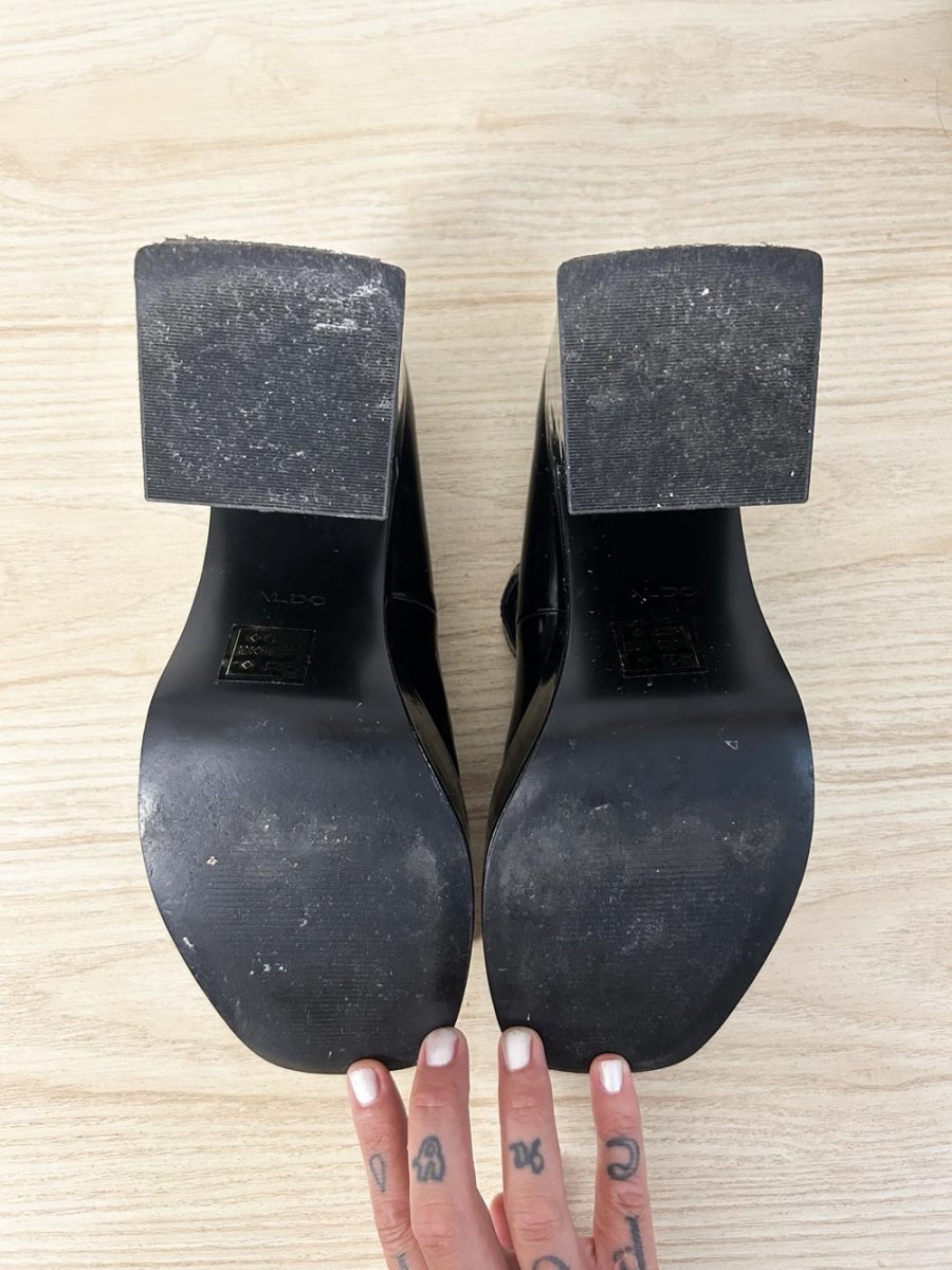 aldo dorothy chunky block heel platform mary jane - good market thrift store