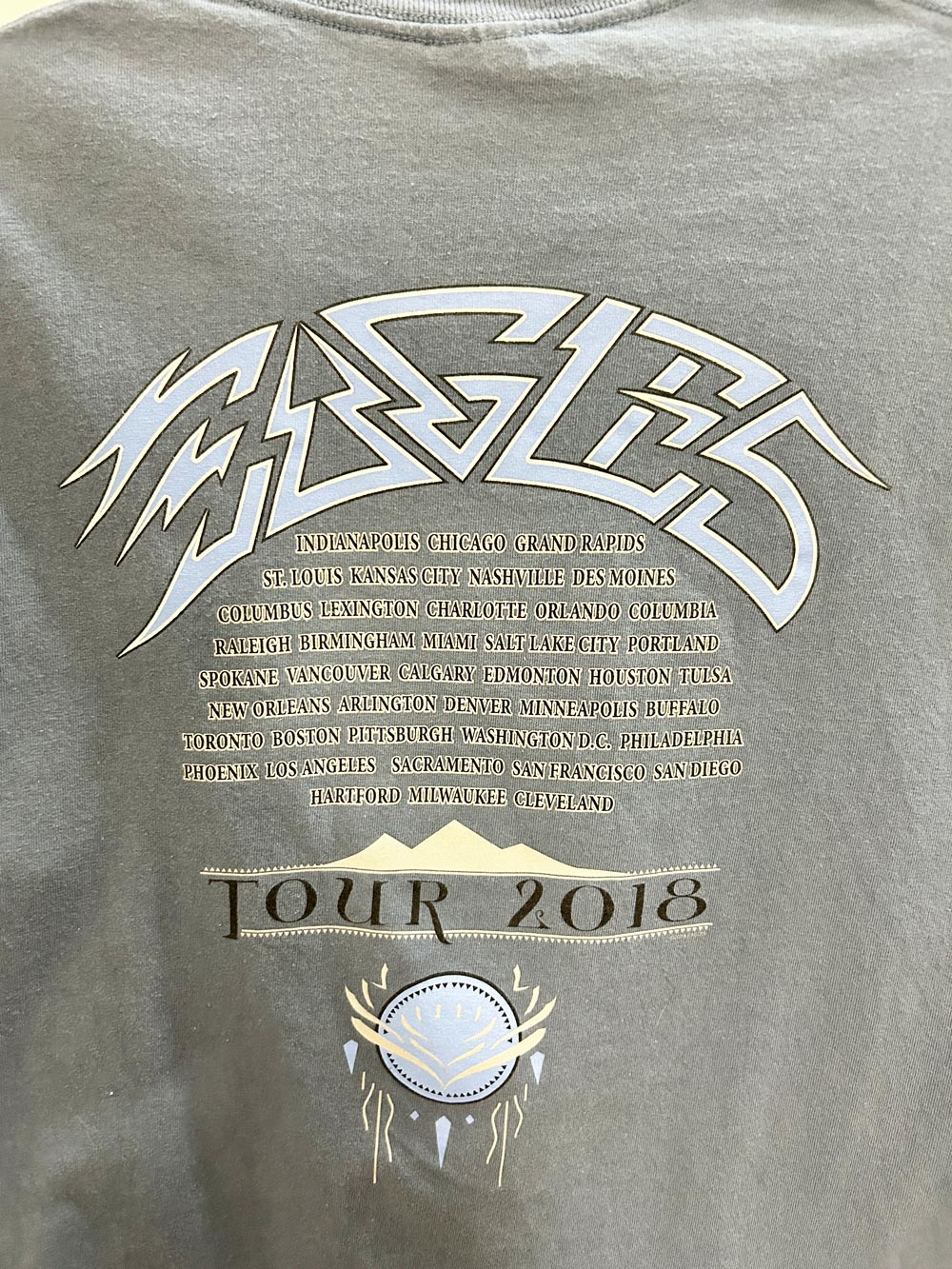 eagles 2018 tour tee