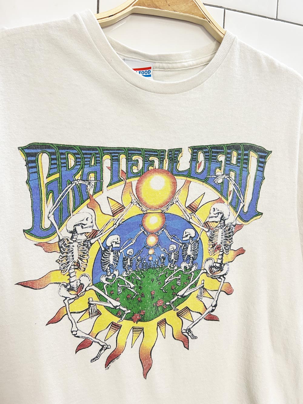 junk food grateful dead 1994 summer tour reprint tee